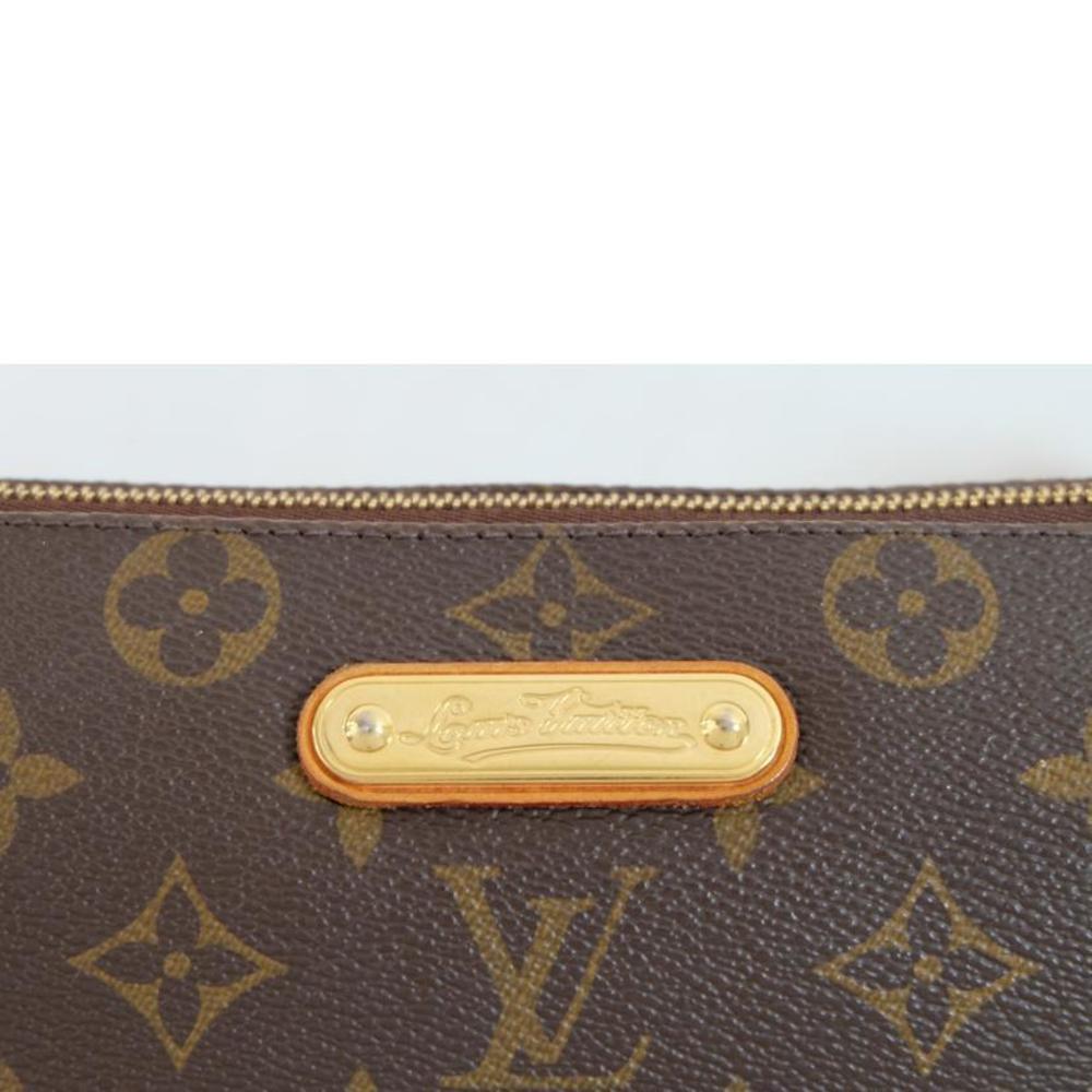 Louis Vuitton Canvas Bag Monogram Clutch Eva - Picture 8 of 8